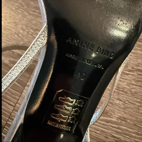 Anine Bing Hilda leather ankle-strap pumps - Picture 7 of 7